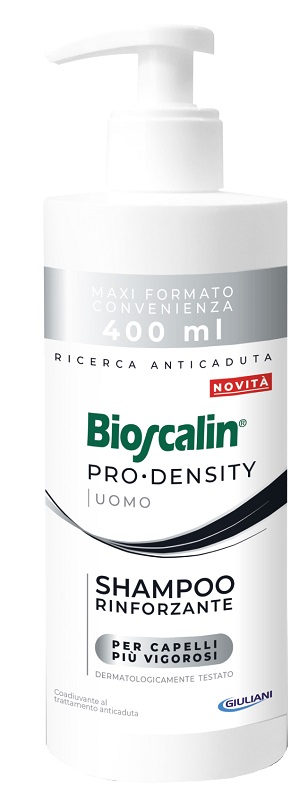 BIOSCALIN PRO DENSITY UOMO SHAMPOO RINFORZANTE 400 ML - UniversoFarmacie.it