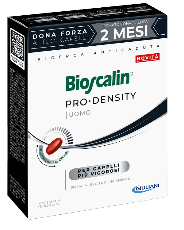 BIOSCALIN PRO DENSITY UOMO 60 COMPRESSE - UniversoFarmacie.it