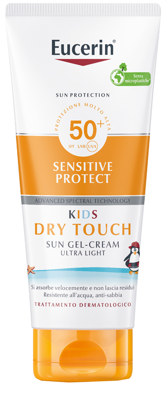 EUCERIN SUN KIDS DRY TOUCH GEL CREAM SPF50+ 200 ML - UniversoFarmacie.it