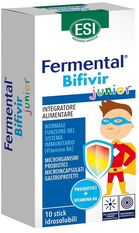 ESI FERMENTAL BIFIVIR JUNIOR 10 STICK IDROSOLUBILI - UniversoFarmacie.it