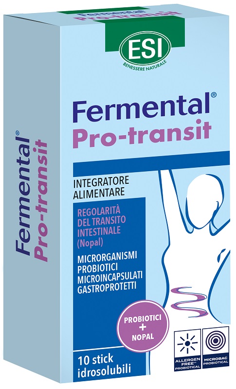 ESI FERMENTAL PRO TRANSIT 10 STICK IDROSOLUBILI - UniversoFarmacie.it