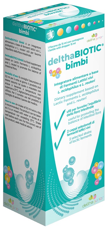 DELTHABIOTIC BIMBI GOCCE 15 ML - UniversoFarmacie.it