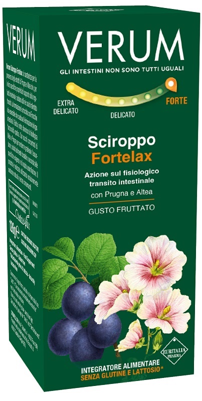 VERUM FORTELAX SCIROPPO FRUTTATO 126 G NEW - UniversoFarmacie.it